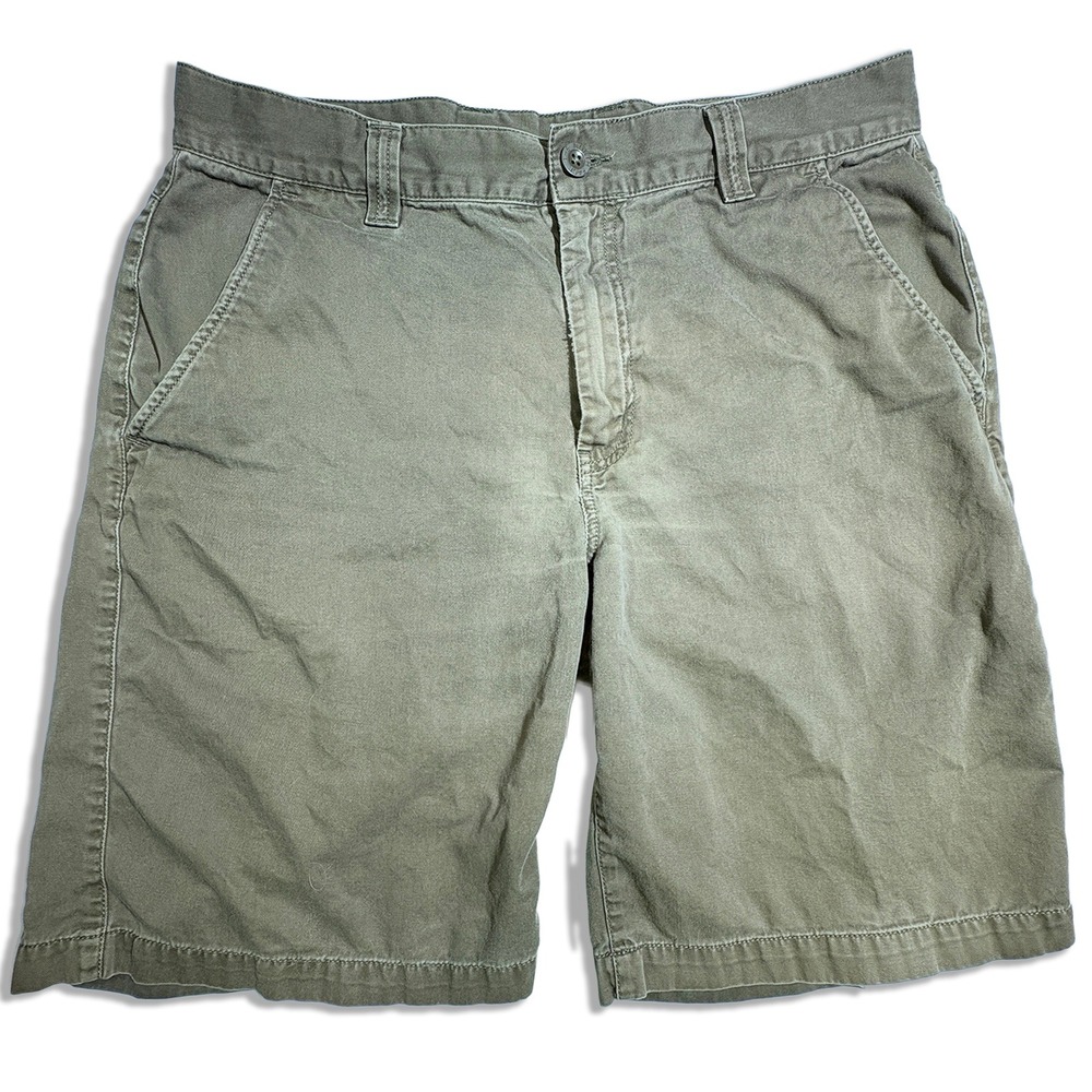 The North Face Cotton Chino Shorts Men 36 Long Casual Trail Utility Bottoms